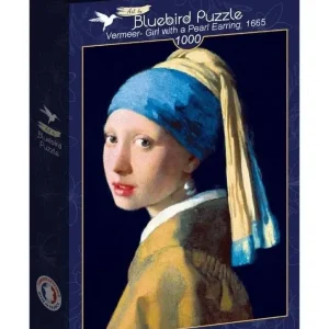 Puzzle 1000 Dziewczyna z perłą, Vermeer