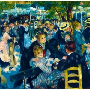 Puzzle 1000 Tańce w Le Moulin de la Galette