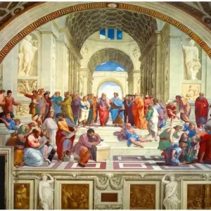 Puzzle 1000 Szkołą Ateńska, Raphael, 1511