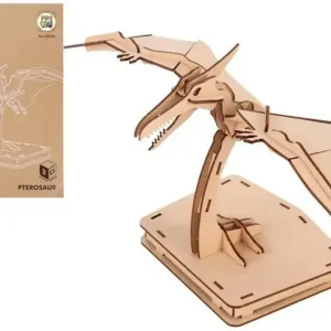Puzzle drewniane 3D Dinozaur Pterozaur