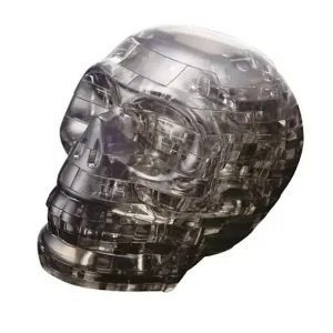 Crystal puzzle Czaszka (czarna)