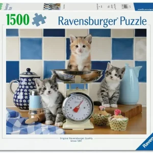 Puzzle 1500 Kittens in the Kitchen