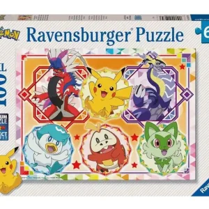 Puzzle 2D 100 Pokemon