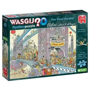 Puzzle 1000 Wasgij Mystery Ostatni bieg