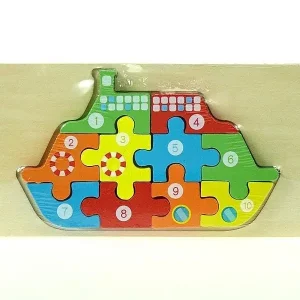 Puzzle drewniane Statek