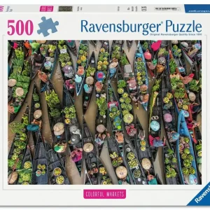 Puzzle 500 Floating Market, Indonesia