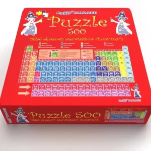 Puzzle 500 Układ okresowy pierwiastków KAMABEN