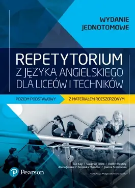 Repetytorium maturalne. Język angielski. Poziom podstawowy z materiałem rozszerzonym. Pearson.
