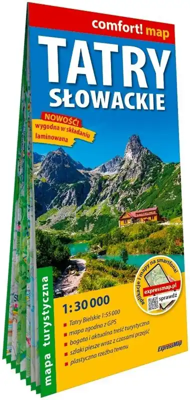 Tatry słowackie / Tatry slovenske 1:30 000 w.2026